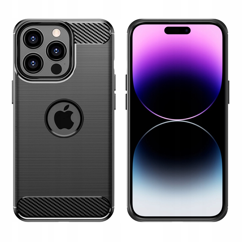 

Etui Case Plecki Pancerne Do iPhone 14 Pro Carbon