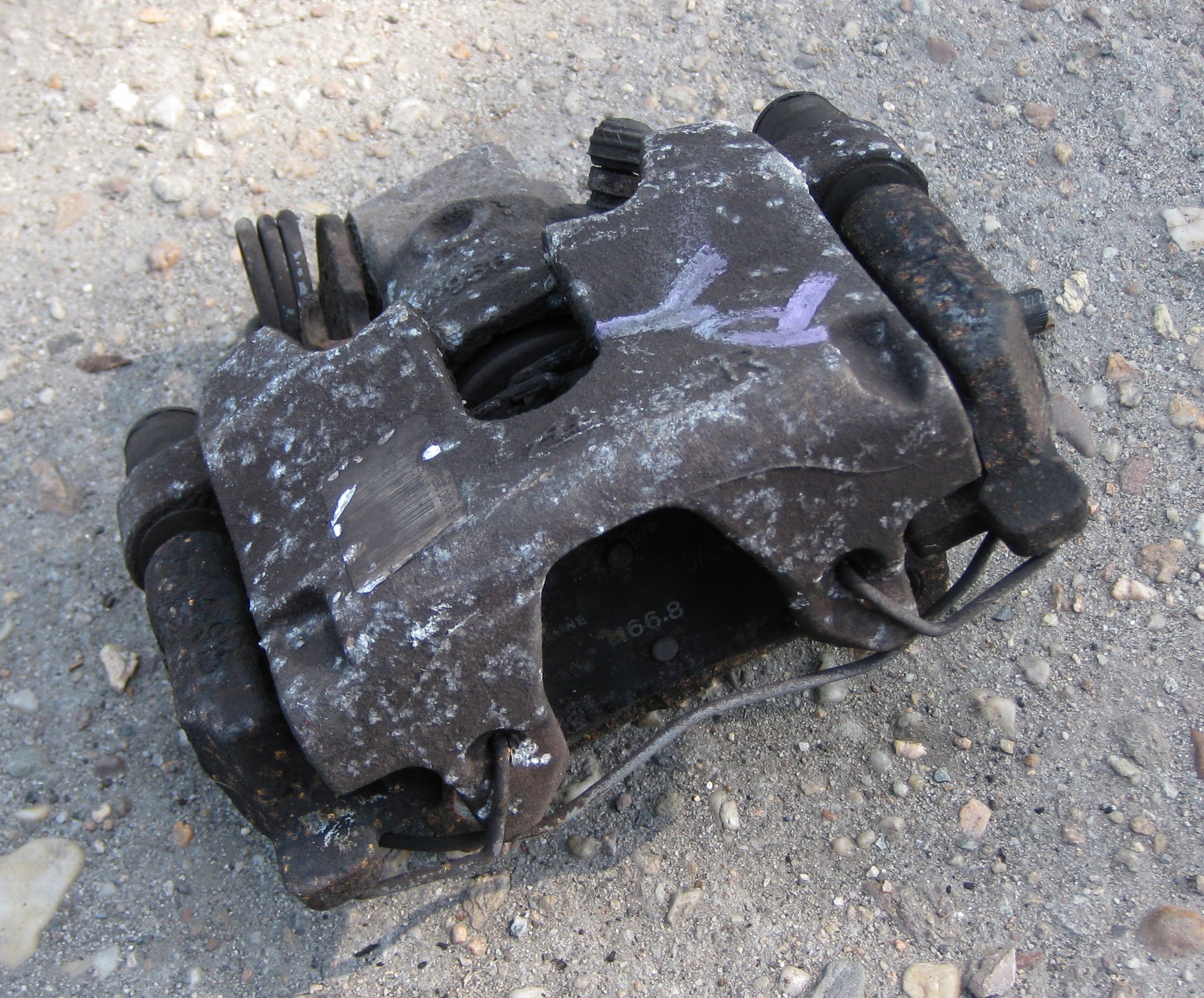 CITROEN C5 III 14R caliper brake right rear part