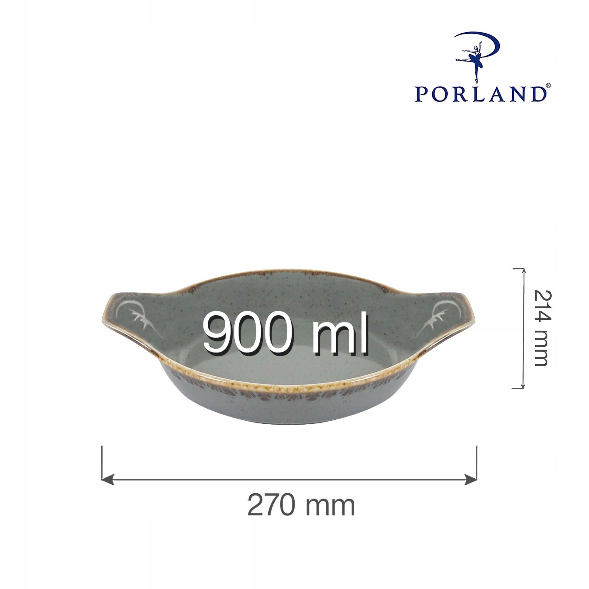 Naczynie do zapiekania Stone 210 mm Pojemność 0.5 l