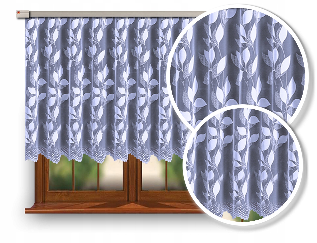 

Firanka Firana Żakardowa 23083/100 Biała