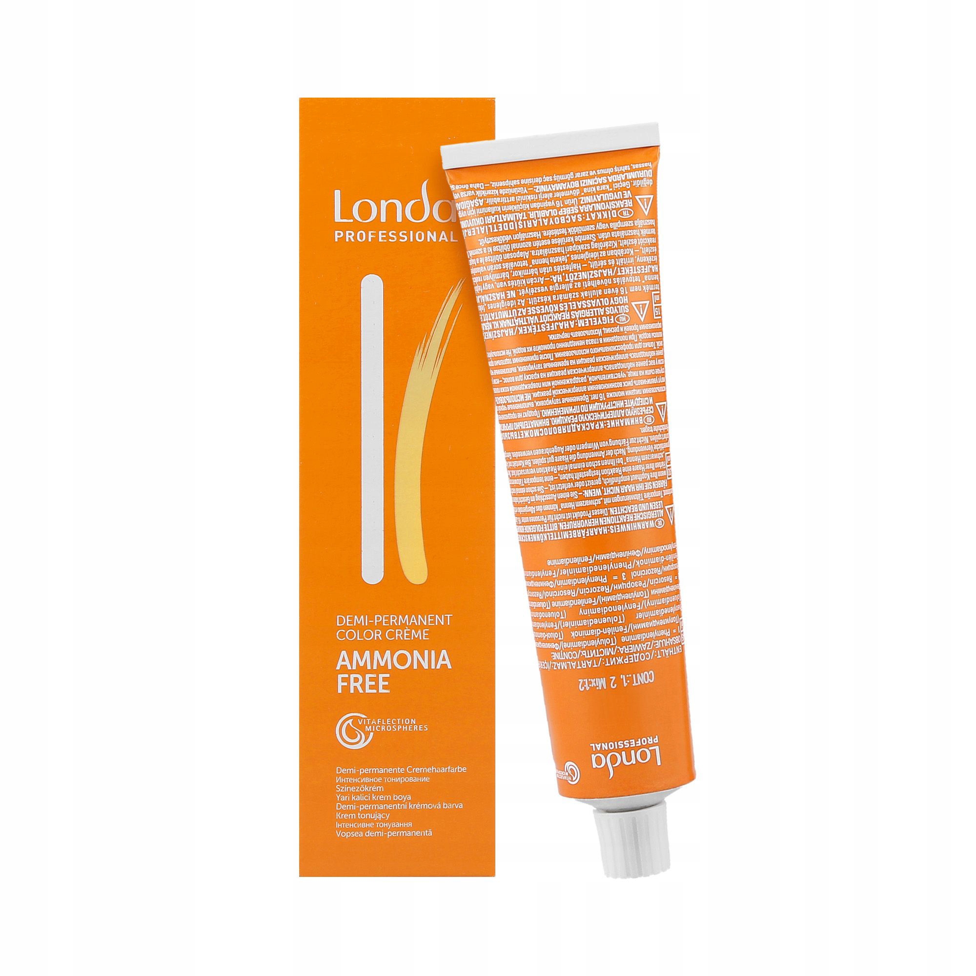 Londa Londacolor Toning Cream Tónovací krém na vlasy 7/7 60 Ml