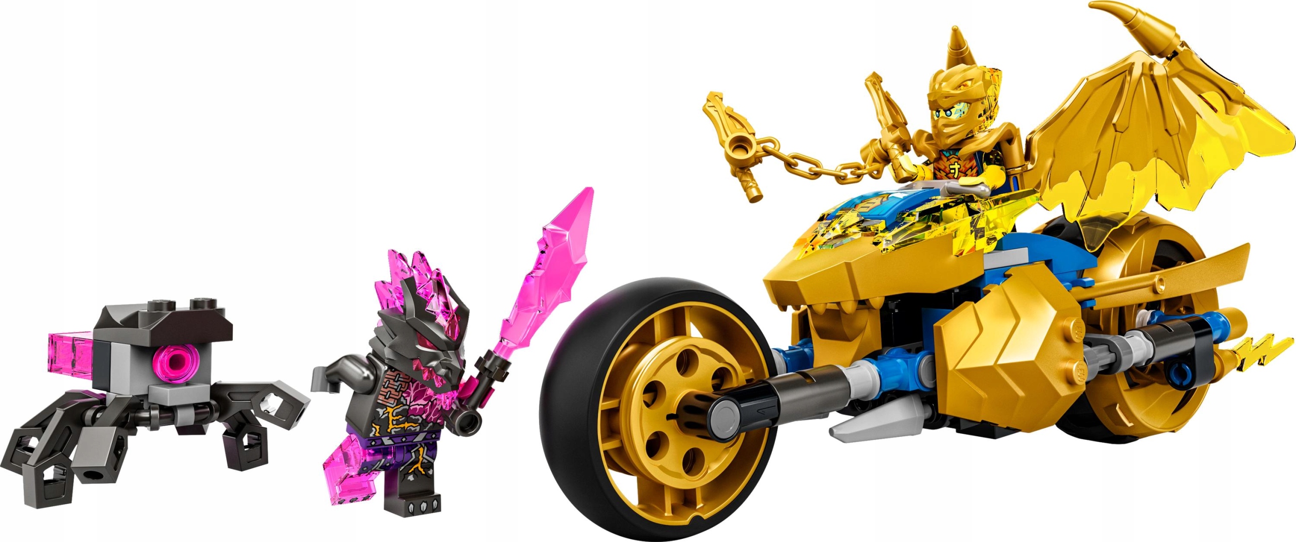 LEGO Ninjago Złoty smoczy motocykl Jaya 71768 ZABAWKA DLA DZIECI PREZENT EAN (GTIN) 50702017152004