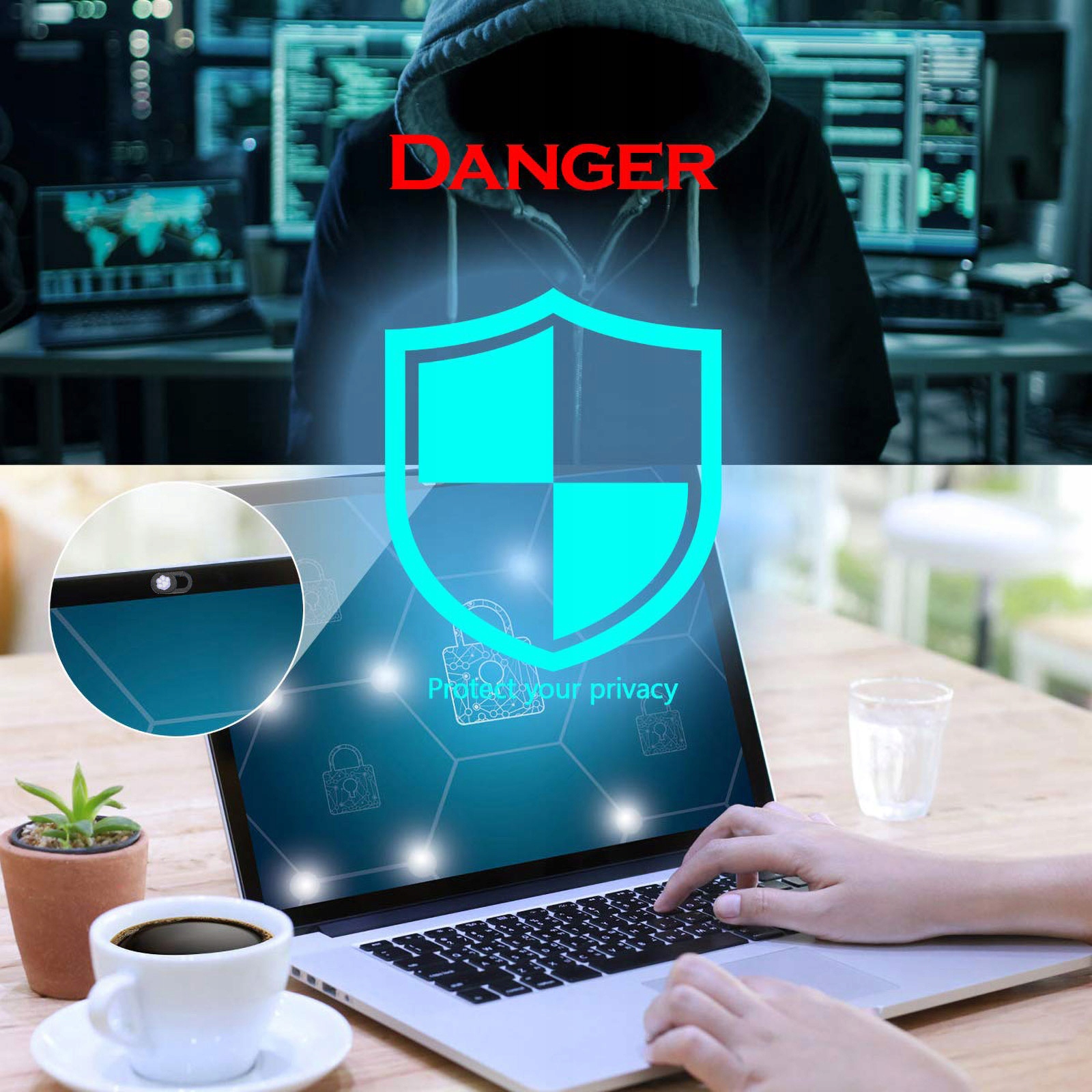 KLAPKA DO KAMERY INTERNETOWEJ DO APARATU KOMPUTEROWEGO TABLETU Marka bez marki