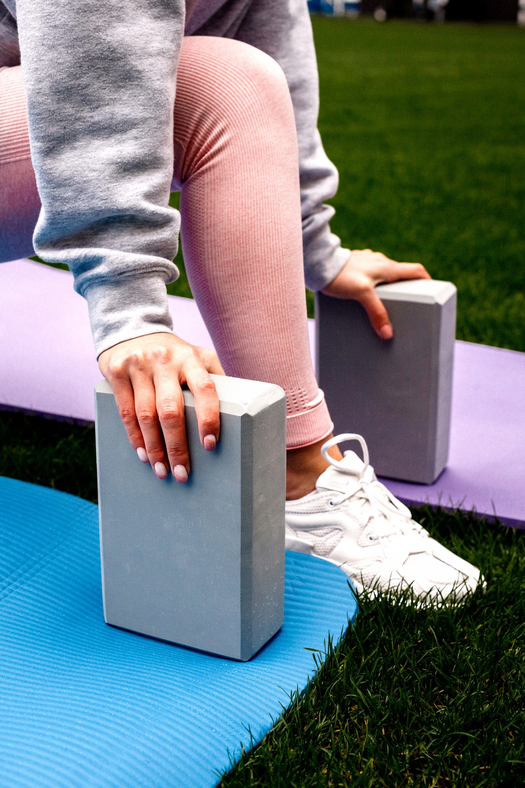 KOSTKA DO JOGI KLOCEK BLOK DO ĆWICZEŃ YOGA PILATES PIANKA EVA SPORTVIDA Rodzaj kostka