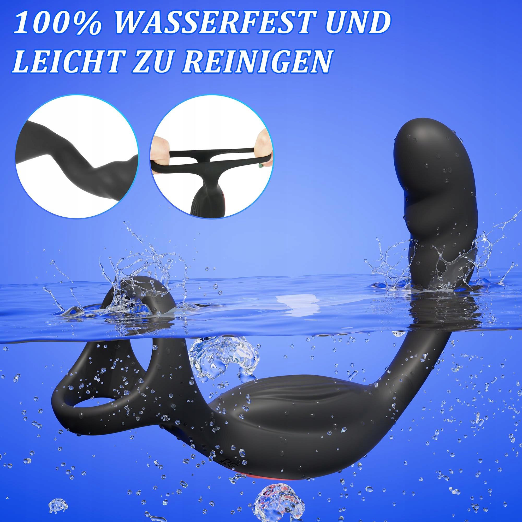 ANALVIBRATOREN Wibrator Analny Z Pierścieniem Prostata Dla Mężczyzn — miniatura 5