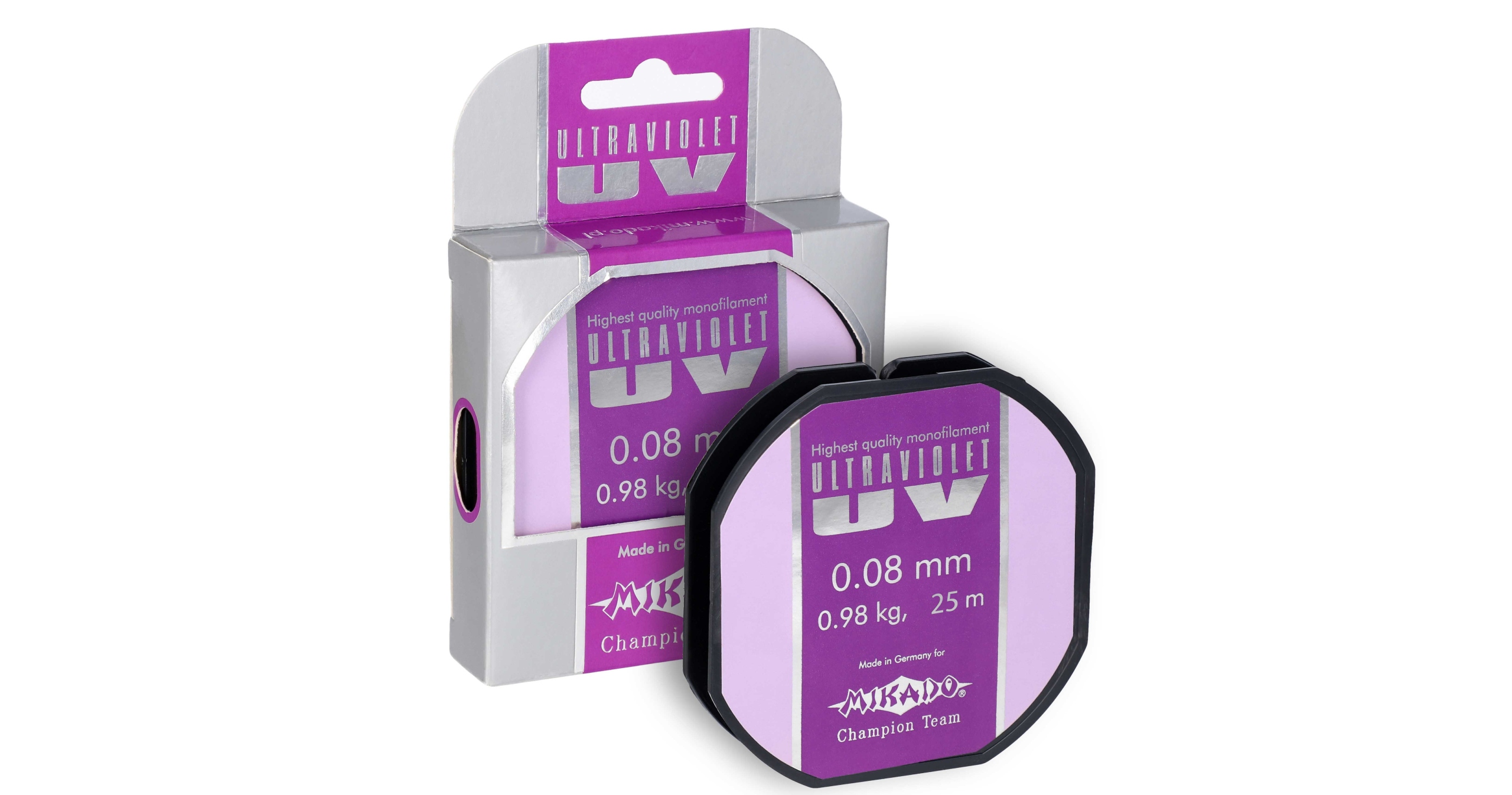Żyłka Mikado Ultraviolet Niemiecka 25m 0.20