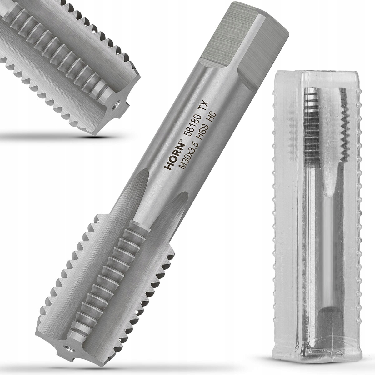 

Gwintownik M30 Ręczny M30x3.5 mm. Hss DIN352/1P