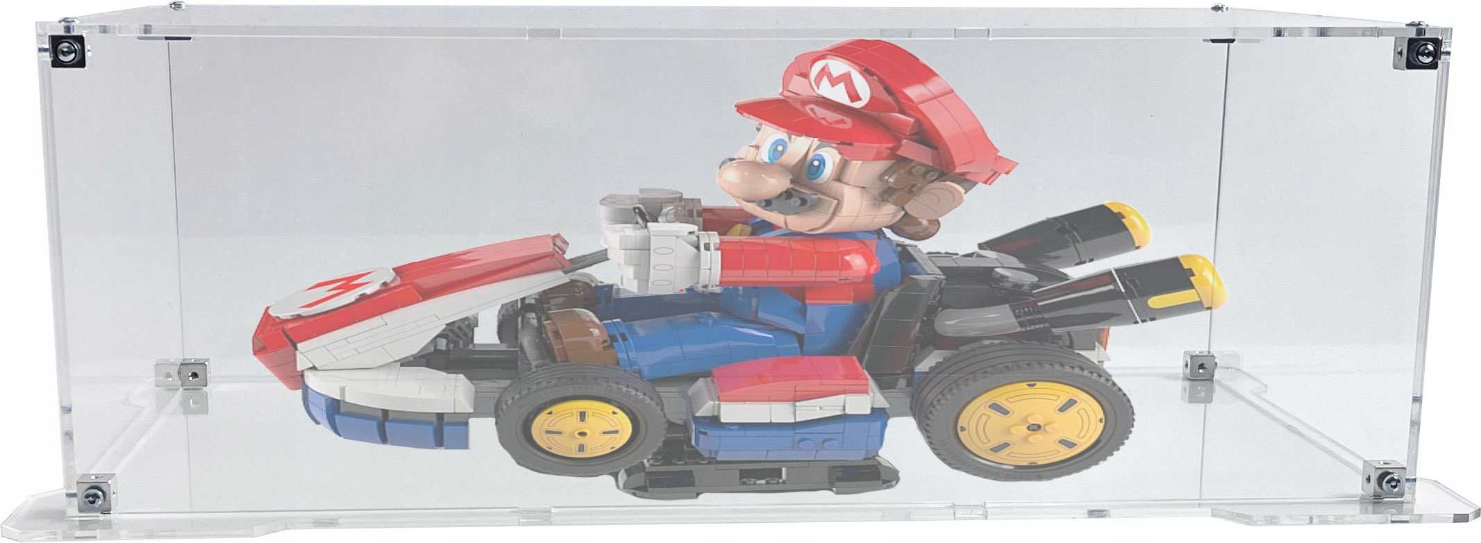 Vitrína s podstavcem Drewlandia pro sadu Lego 72037 Mario Kart