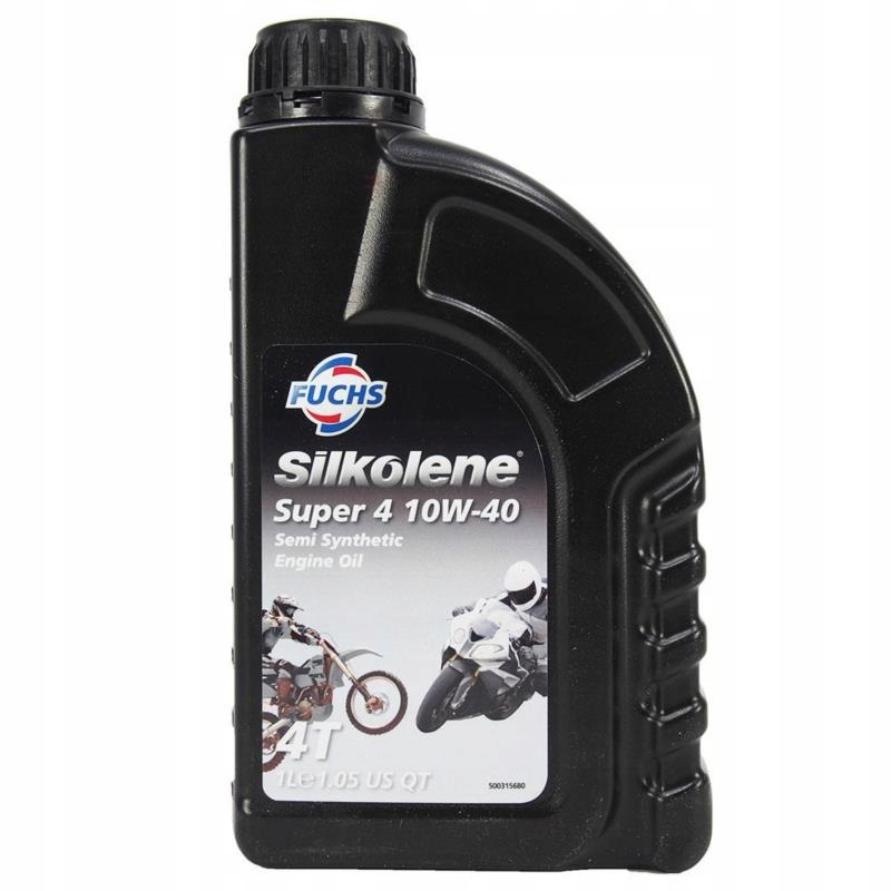 Fuchs Silkolene 4 10w40 1L olej motocyklowy półsyntetyczny