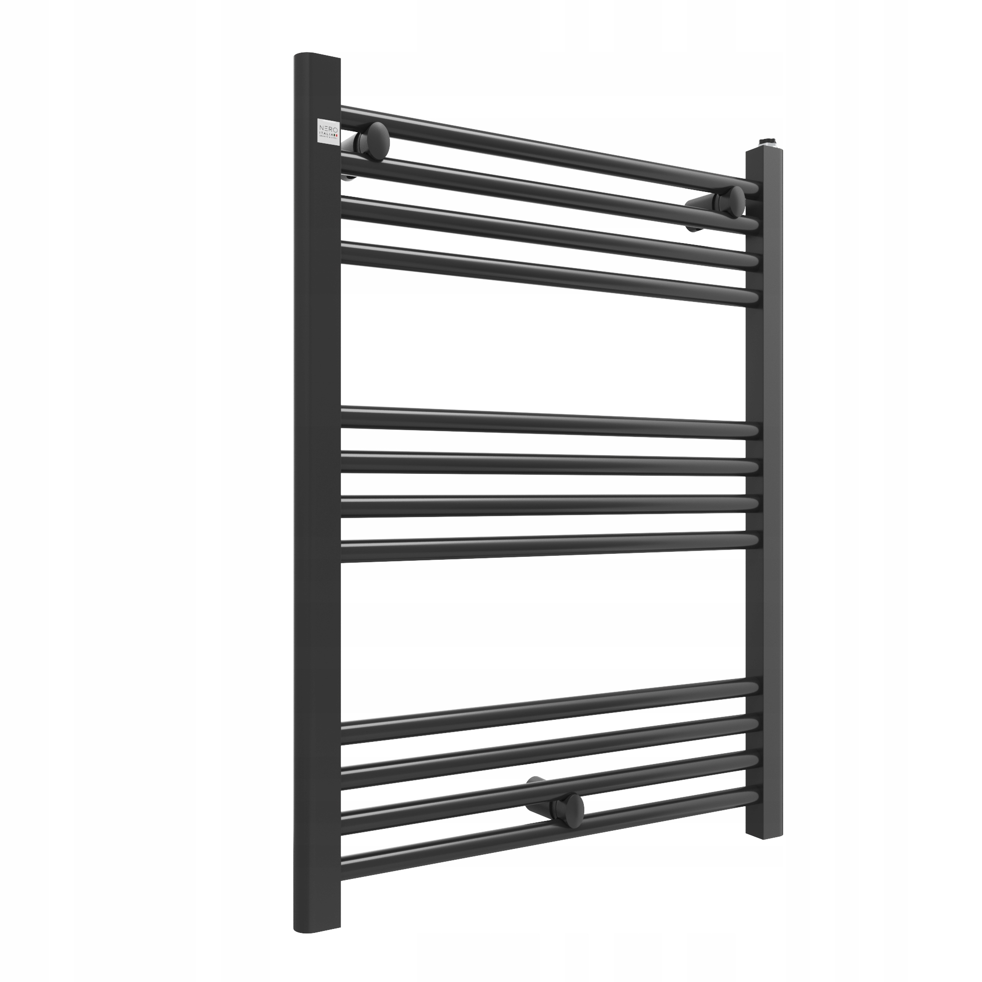 Kúpeľňový Ohrievač Čierny 60/80 cm Kaloryfer Moderný Puerto