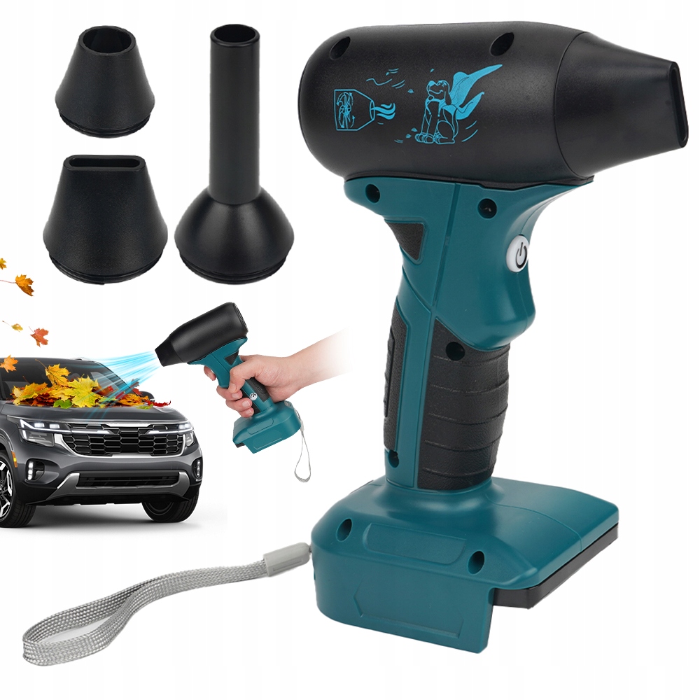 Foukač Pro Čištění Aut A Prachu 130000 Ot/min Bezkartáčové 18V