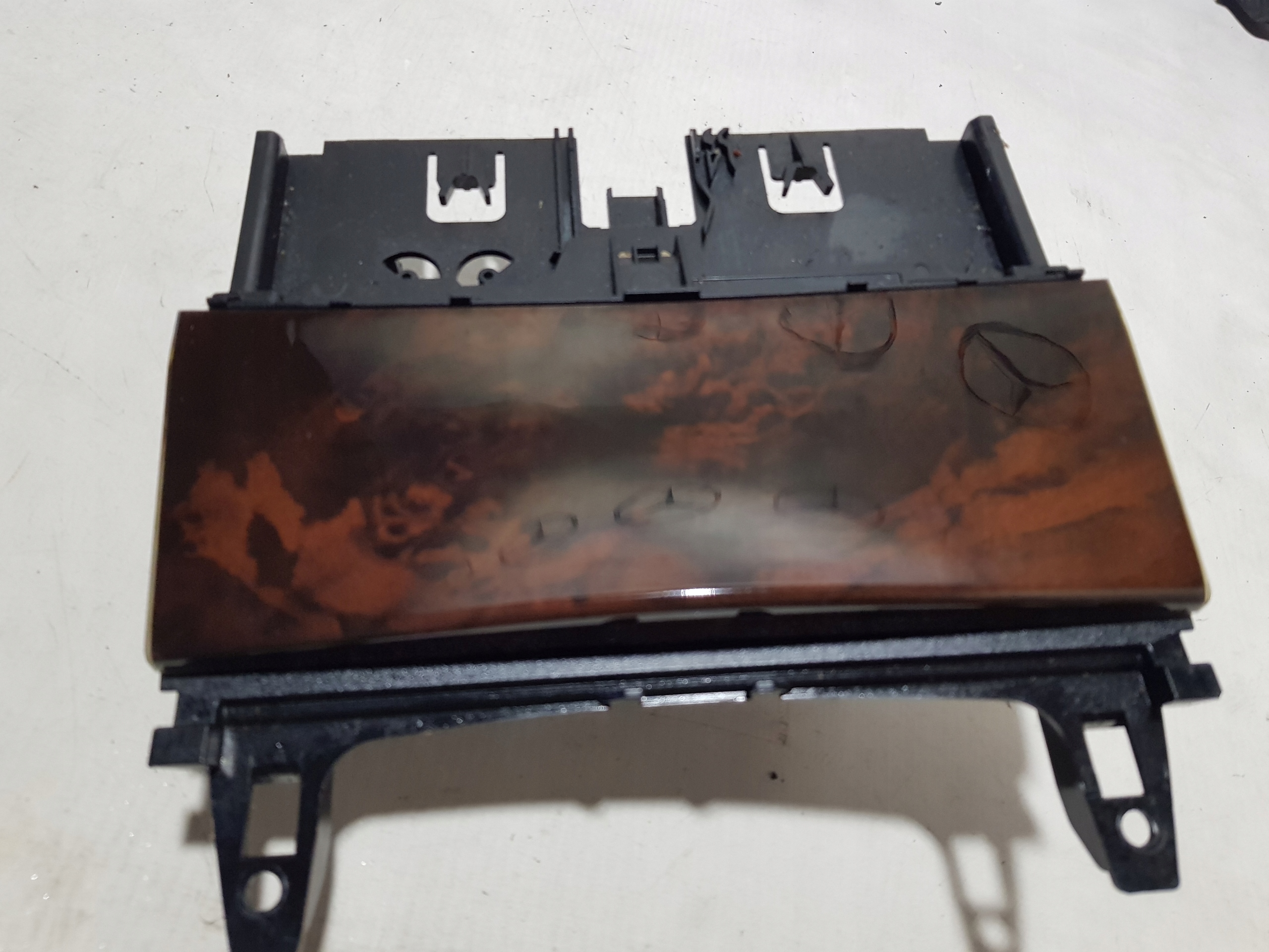 ashtray passenger compartment MERCEDES W204 wood
