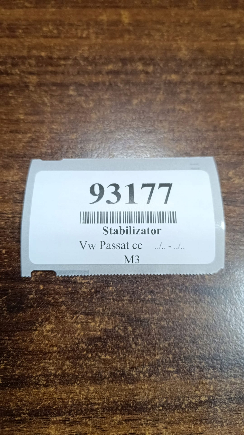 VW PASSAT CC 2.0 TFSI STABILIZATOR front