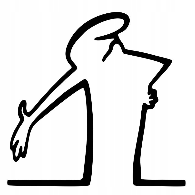 Naklejka La Linea Balum na samochód szybę klapę bagażnik