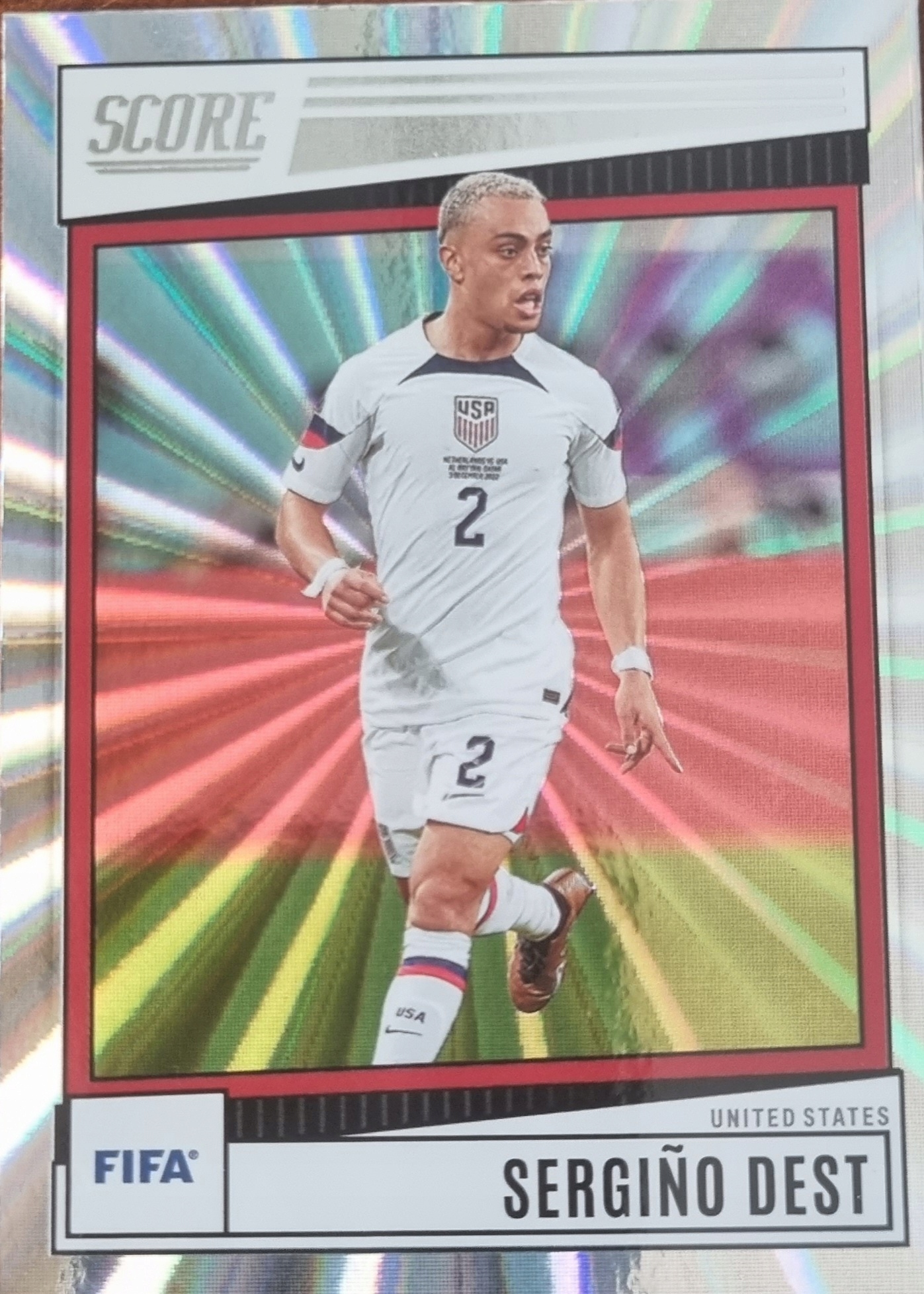 Score 2023 Panini Laser Parallel Dest