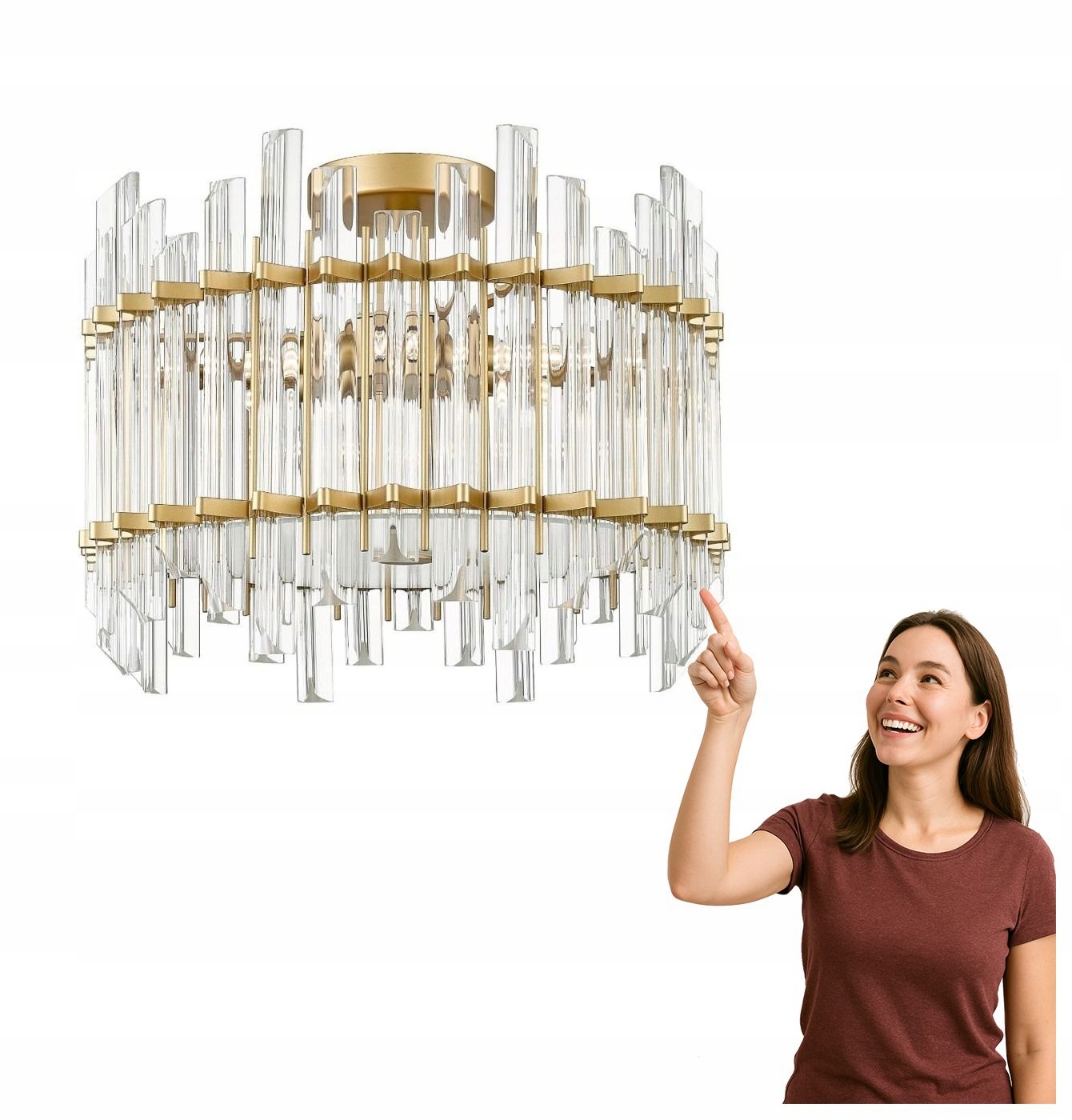 Stropná lampa Alexandria C0556-06D-V7V7 Zuma Line