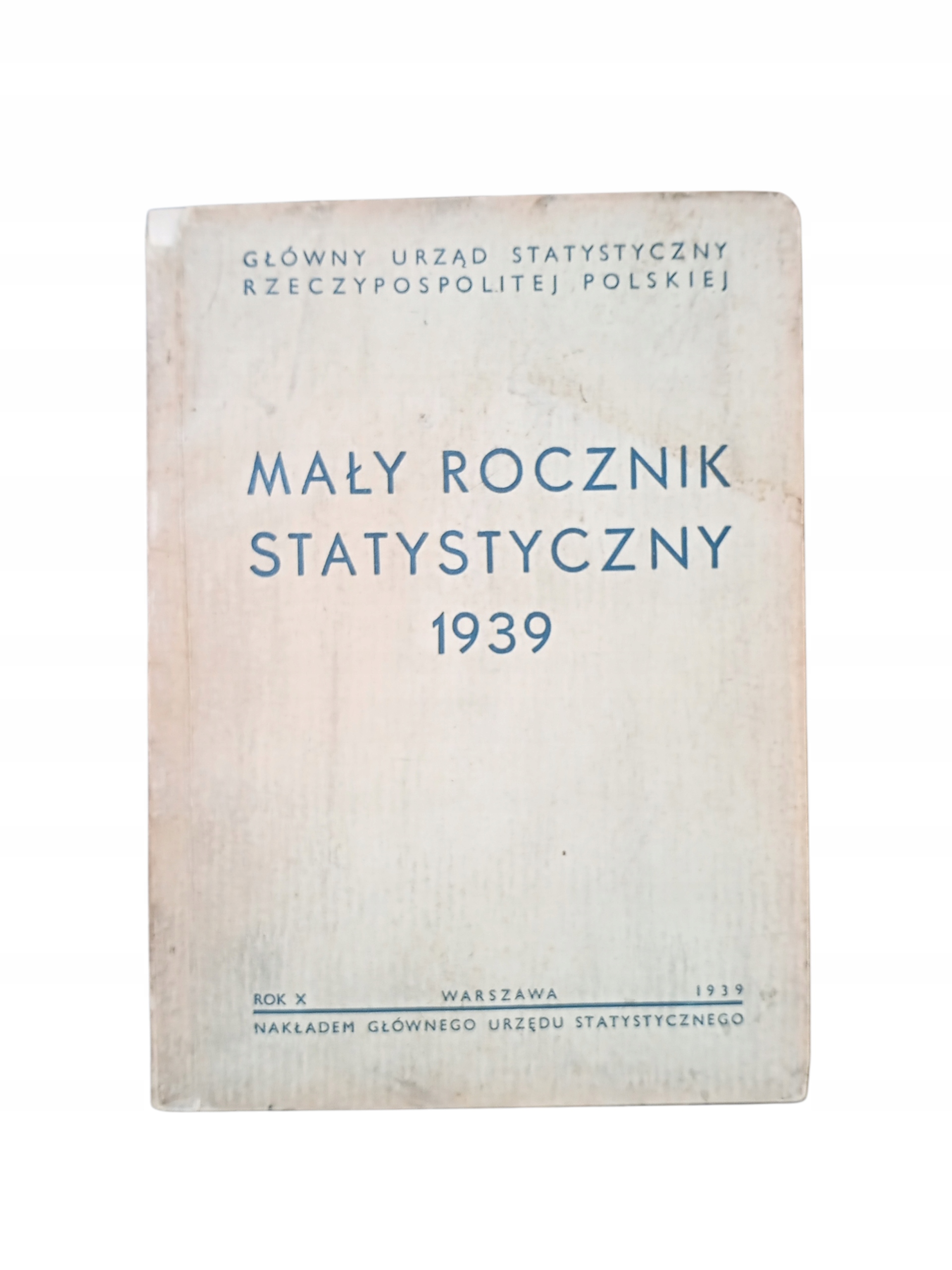 Небольшой статистический ежегодник 1939 г.