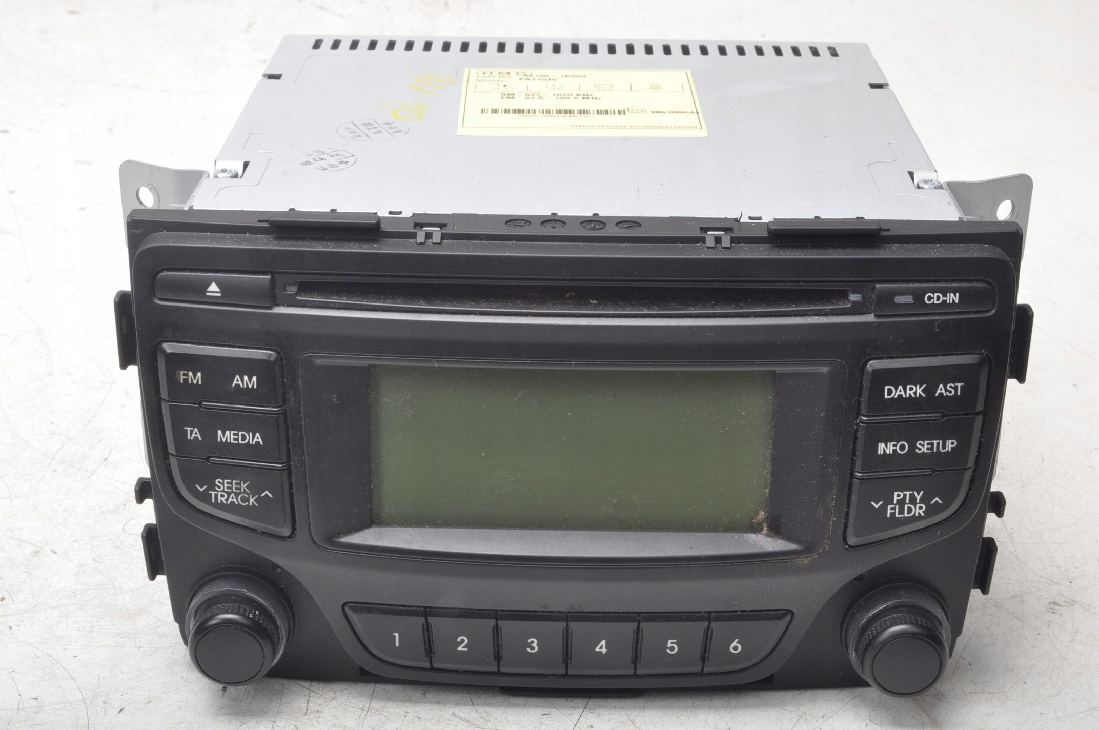 HYUNDAI IX20 РАДИО 96160-1K000