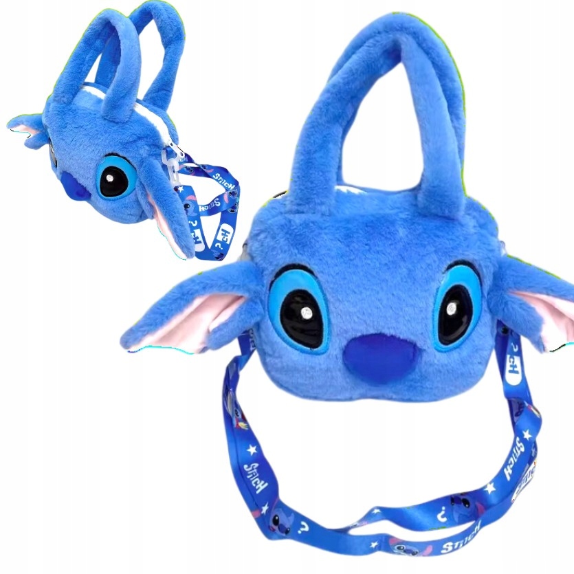 LILO STITCH PLUSZOWA TOREBKA MASKOTKA PLUSZAK STICZ TORBA STICH DLA DZIECI