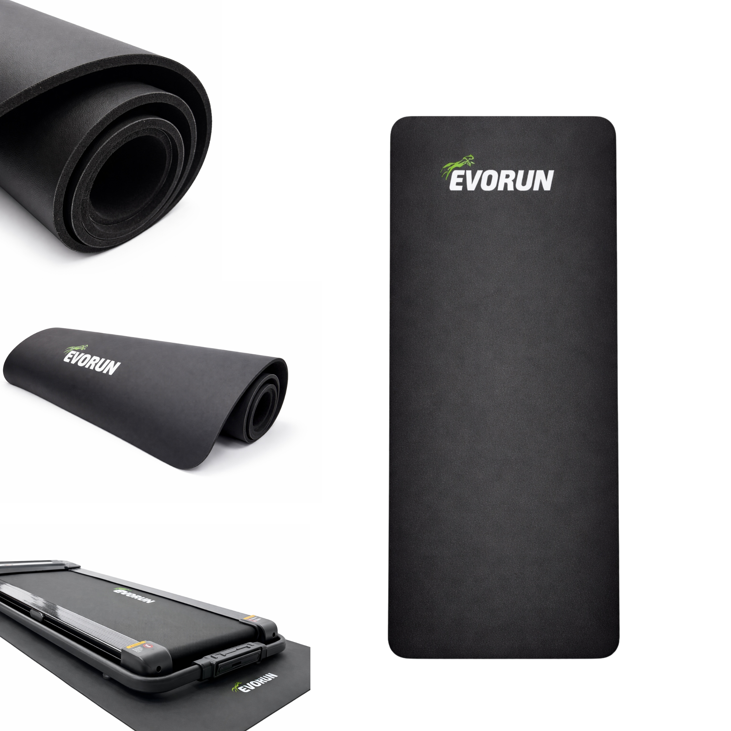 Evorun mata wygłuszająca pod bieżnię fitness 152x76xm 6mm ochrona podłogi