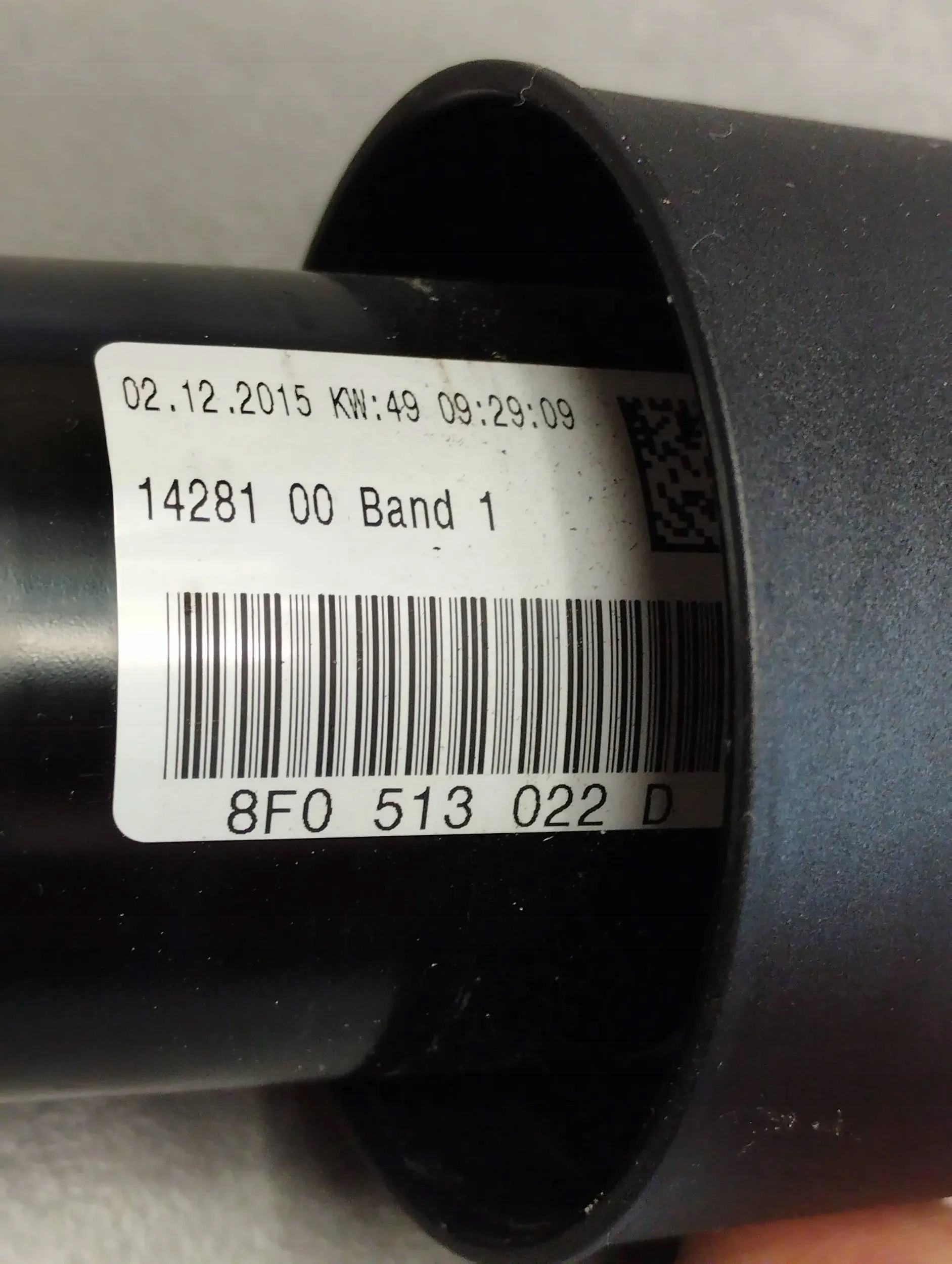 Audi A5 Sportback 8TA shock absorber right rear part 8F0513022D