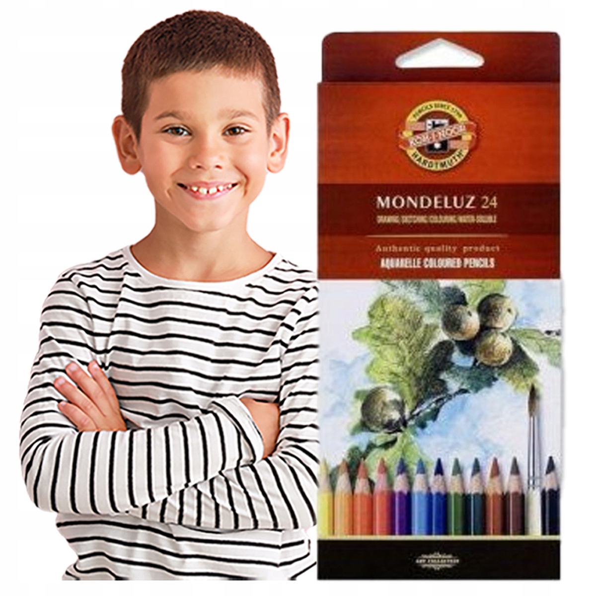 

Koh-i-noor Kredki Mondeluz 24kolory Akwarelowe