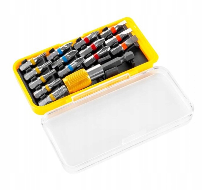 

Zestaw Bitów Bity Końcówki Torx Pz Ph 15szt Rebel