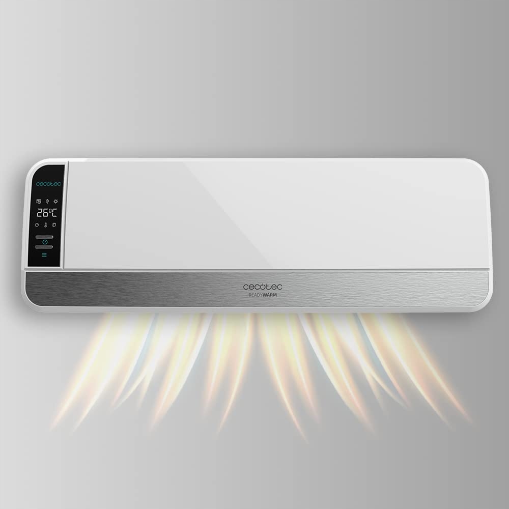 CECOTEC Ceramic Wall Heater 2000W LED Remote Timer 20m2 Wersja 2 — miniatura 2