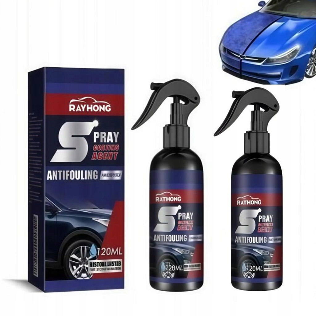 3W1 Ceramiczna powłoka samochodowa w sprayu 2SZT