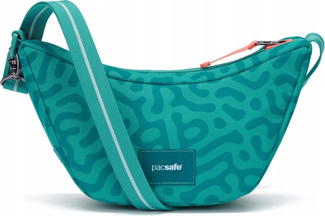 Taška přes rameno proti krádeži Pacsafe Go 2,5L Tyrkysová