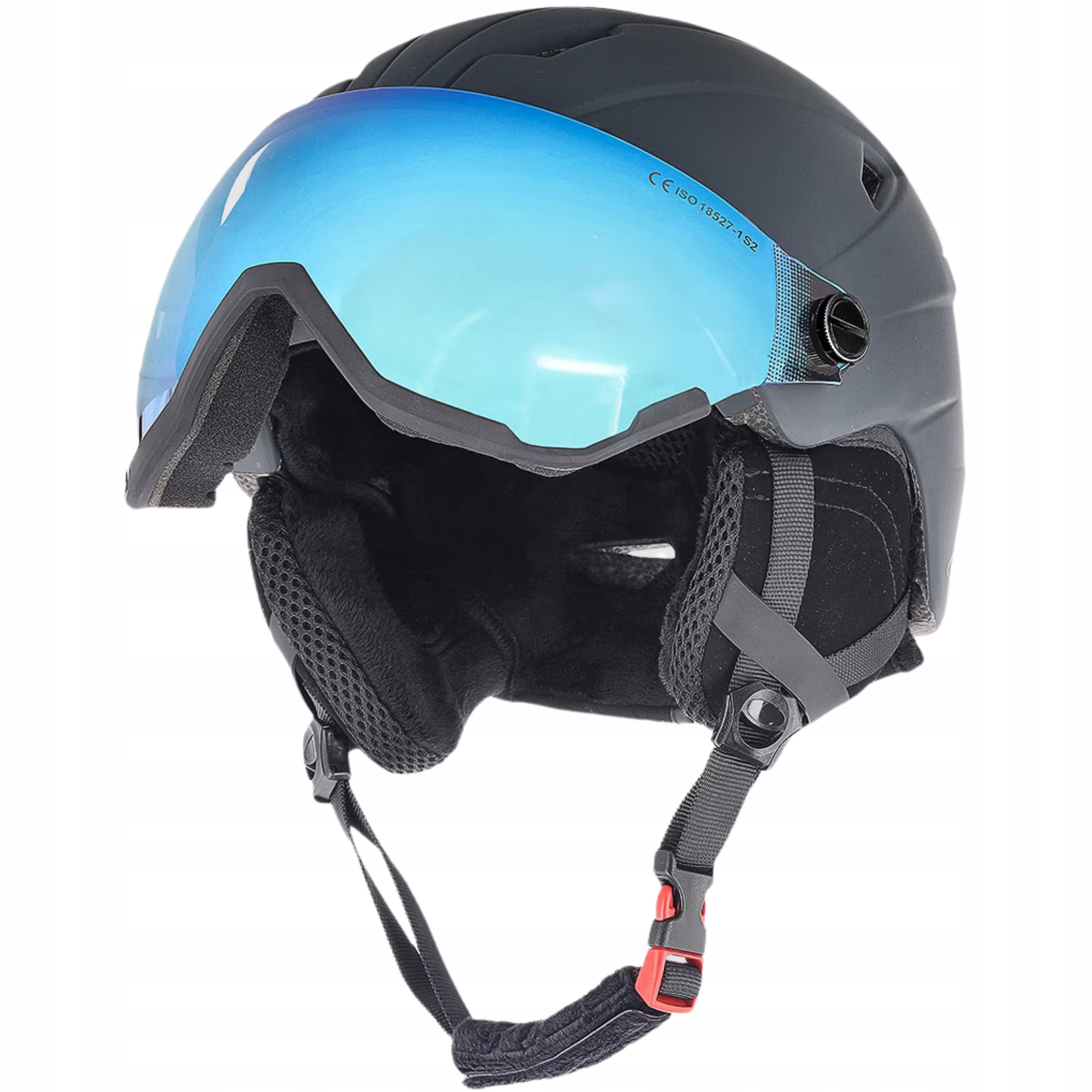 Kask Narciarski Z Goglami 4F Uniseks In Mould Wentylacja S/m