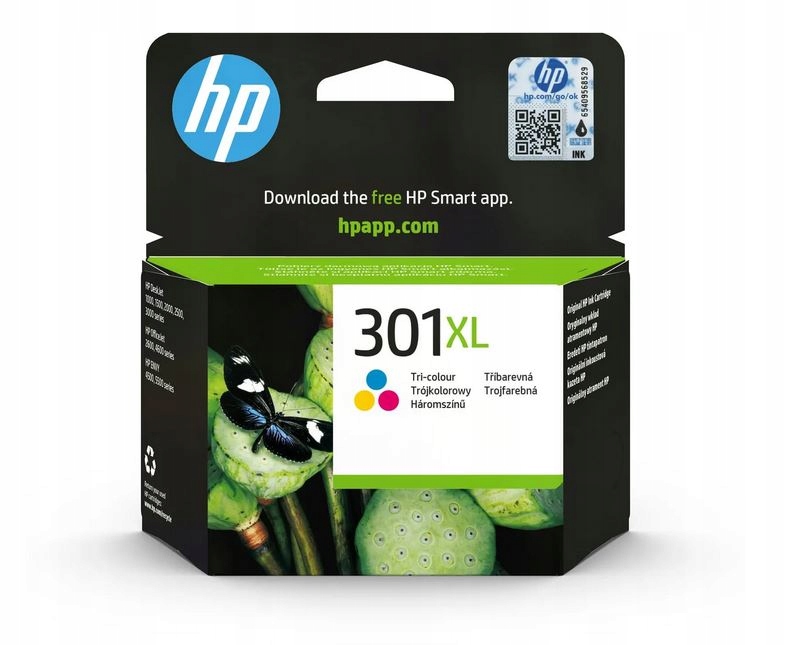 Inkoust Hp 301XL CH564EE 6ml Cmy Originální barevný pro DeskJet 110 1050