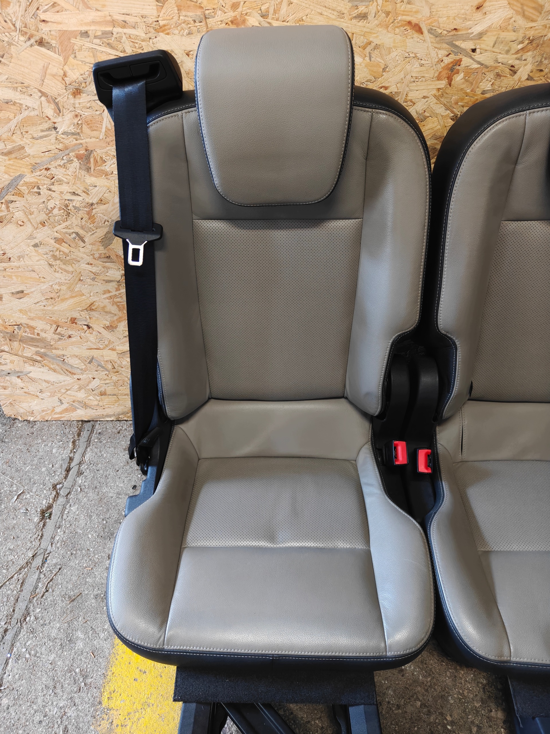 Sitze KOMPLET Sitze mitte FORD TRANSIT CUSTOM TURNEO Leder !!!