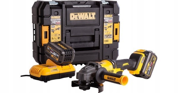 Szlifierka kątowa 125mm 54V 2aku DCG414T2 DeWalt
