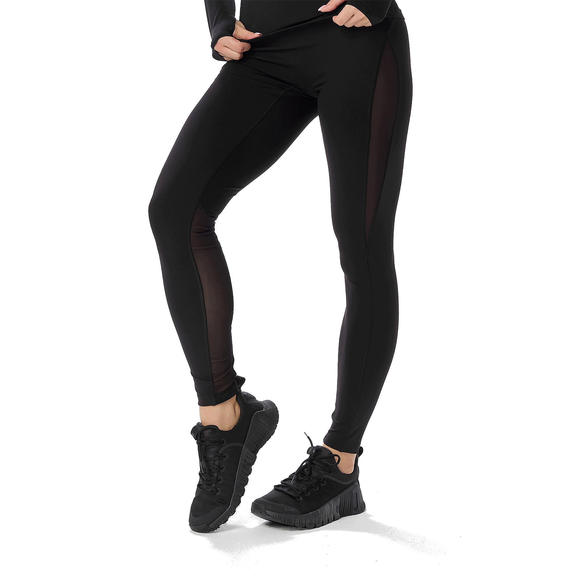Legginsy treningowe damskie Cardio Bunny HCB-126-006 czarny