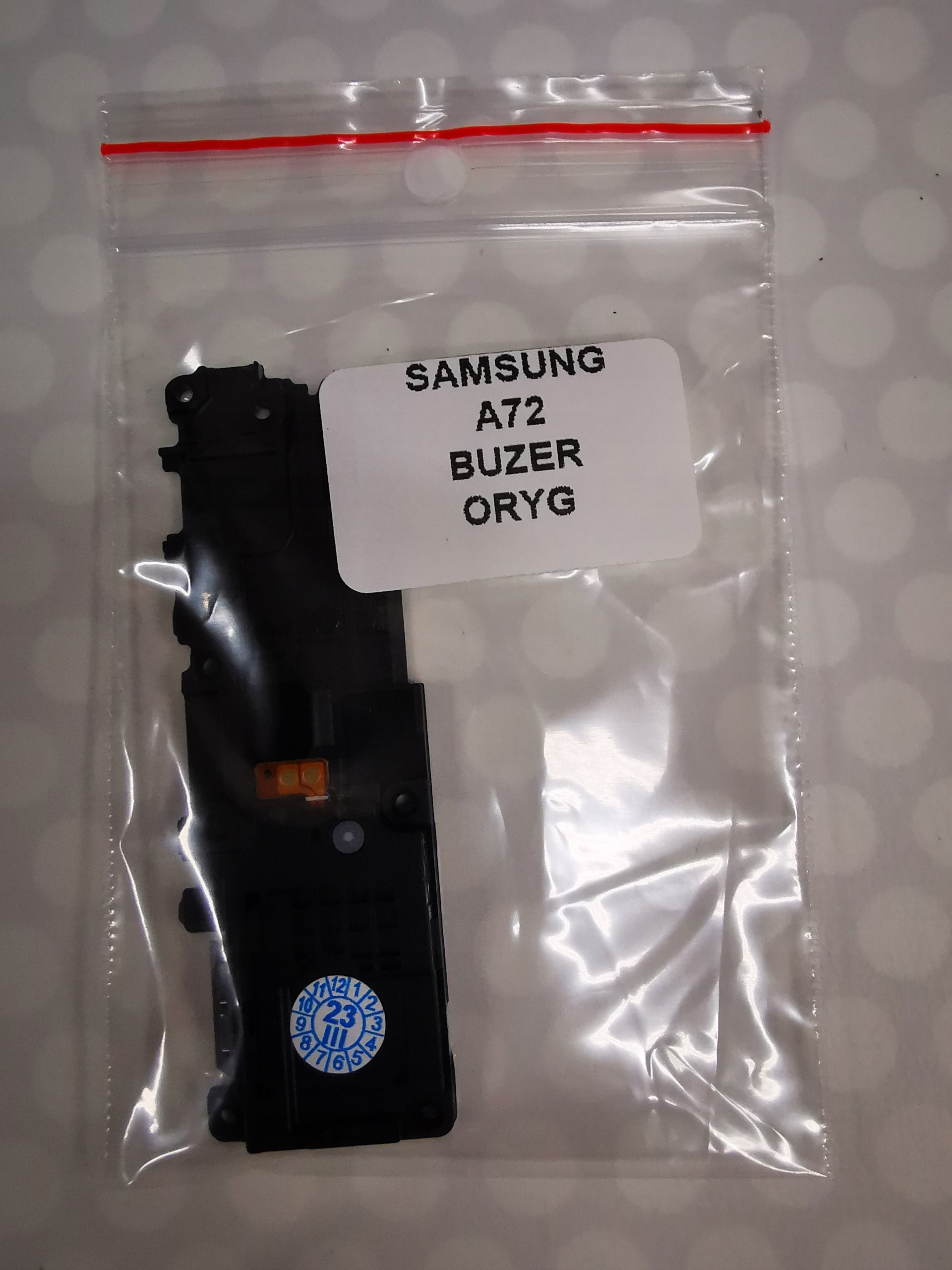 Głośnik -buzer Samsung A72 A725 oryginał !!! Producent Samsung