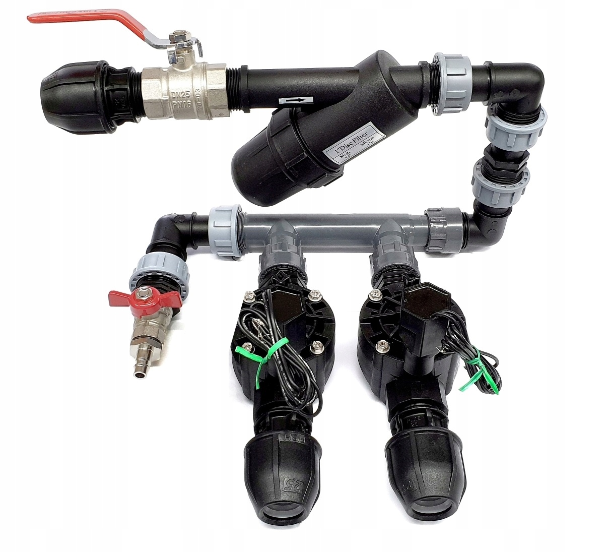

Kolektor Komplet 2 Elektrozawory 100HV Filtr