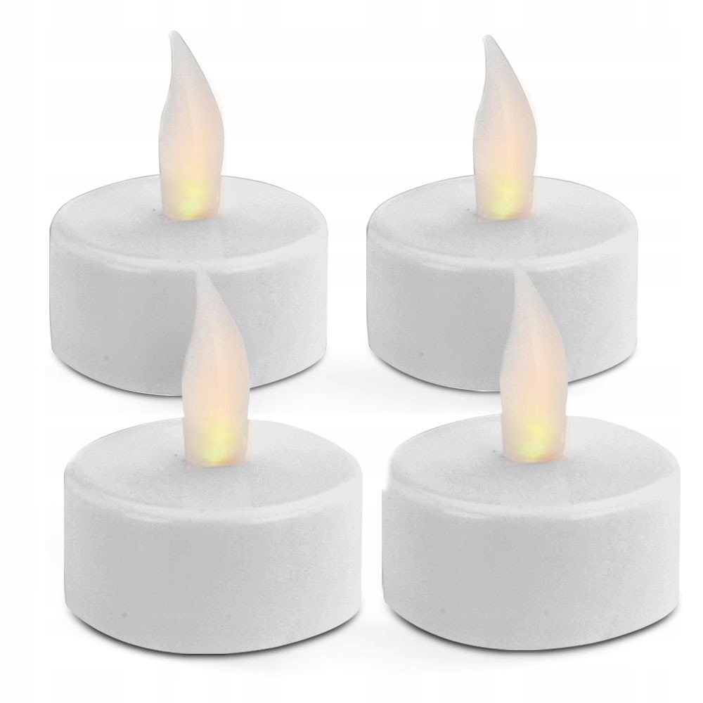 

Lampki Led Tealight zestaw 4 szt z bateriami