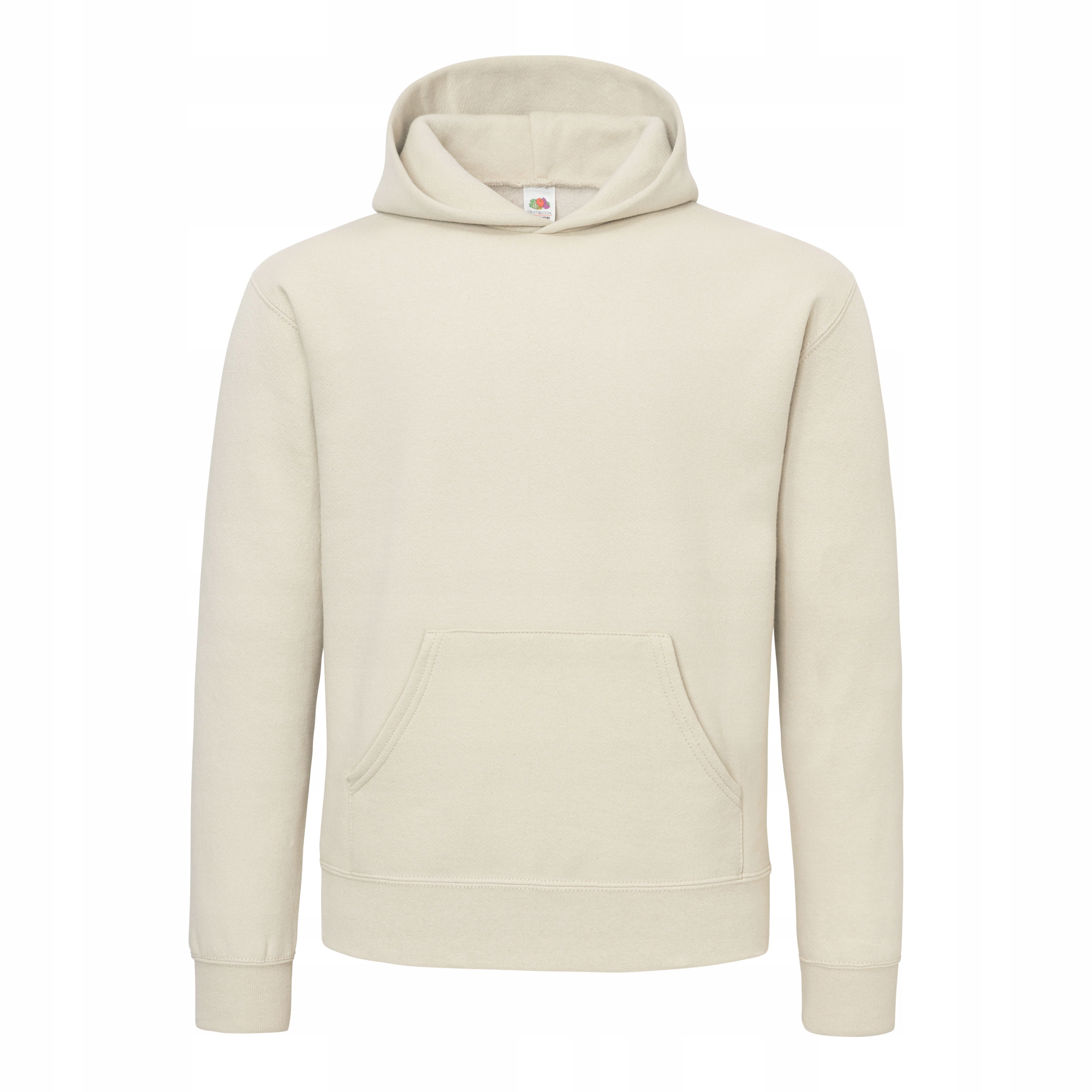 Pánská mikina s kapucí Supercotton Fruit of the Loom Desert Sand XXL