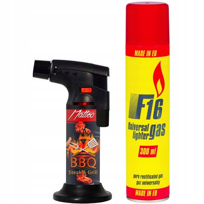 

Zestaw Palnik Gazowy Matteo 196012 Gaz 300ml