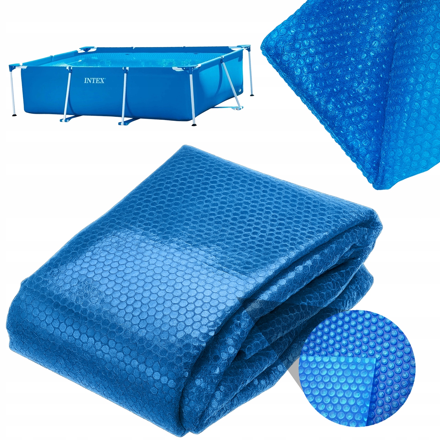 Solární bublinková Fólie do bazénu 300x200cm Prism Frame 220 mikronů