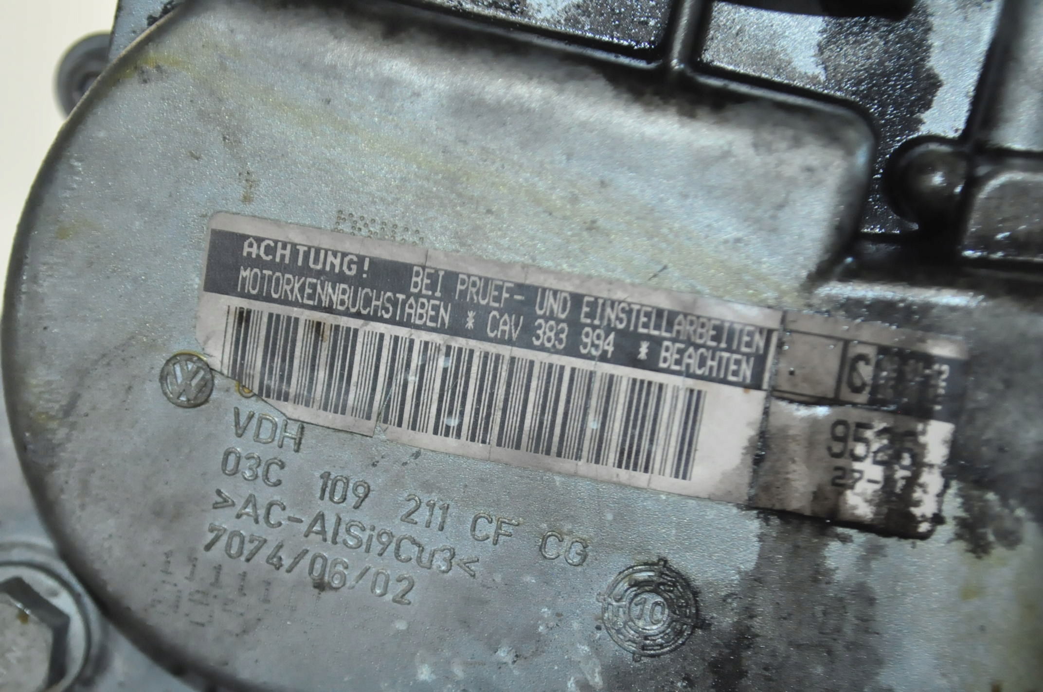 vw Touran I РЕСТАЙЛИНГ 2013R 1.4 103kW 140KM Двигатель 125 тыс. км.