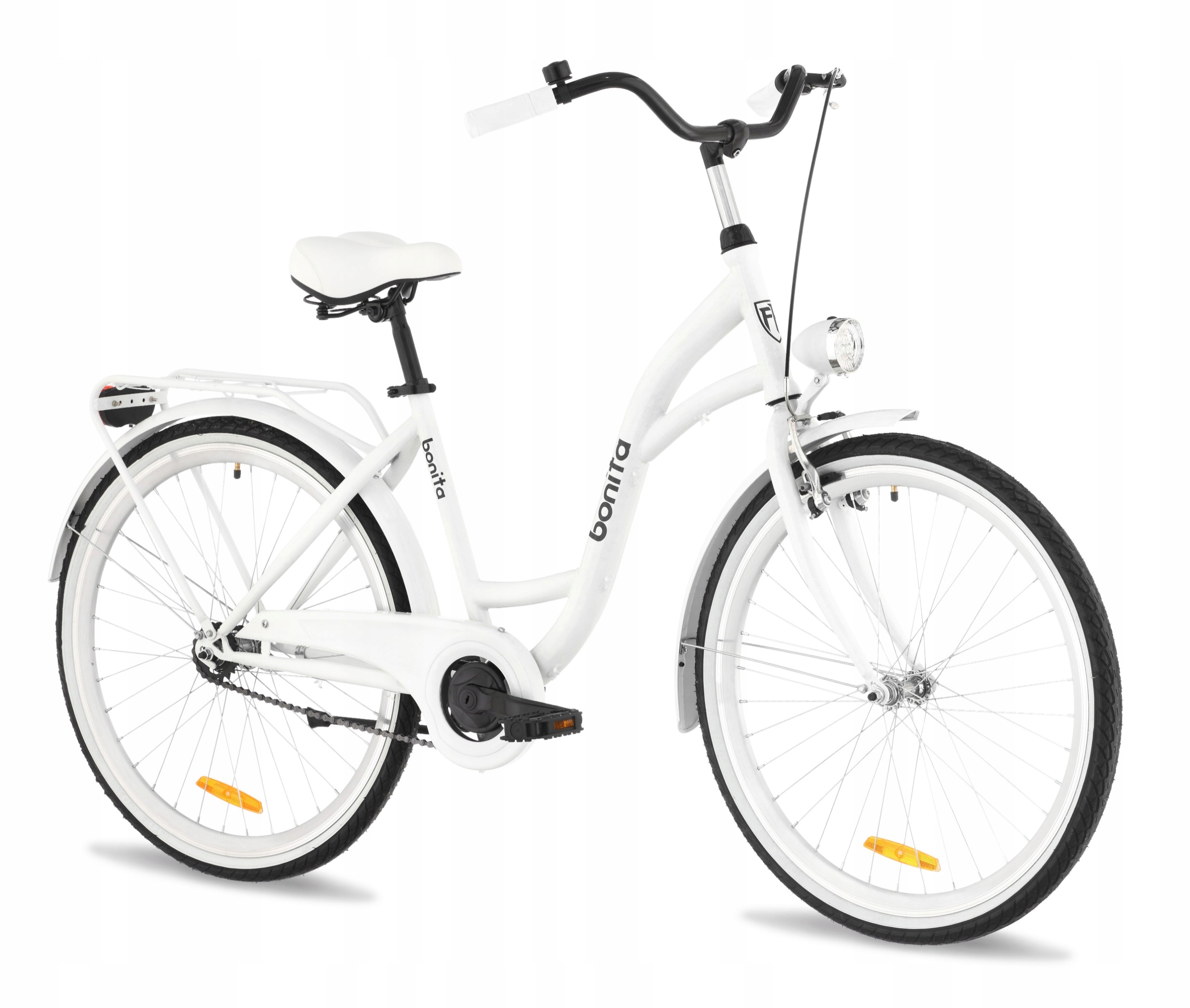 Damski Miejski Rower 26 Bonita Eco Lekka Damka Miejska Kosz Wkład