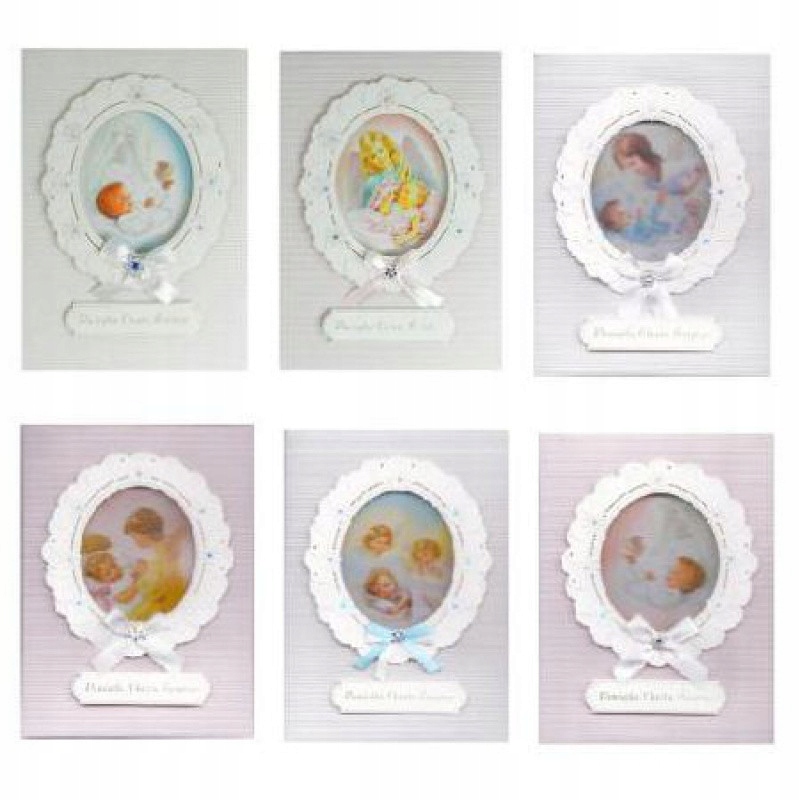 KARTKA NA CHRZEST DZIECKA OKOLICZNOŚCIOWA ŁADNA