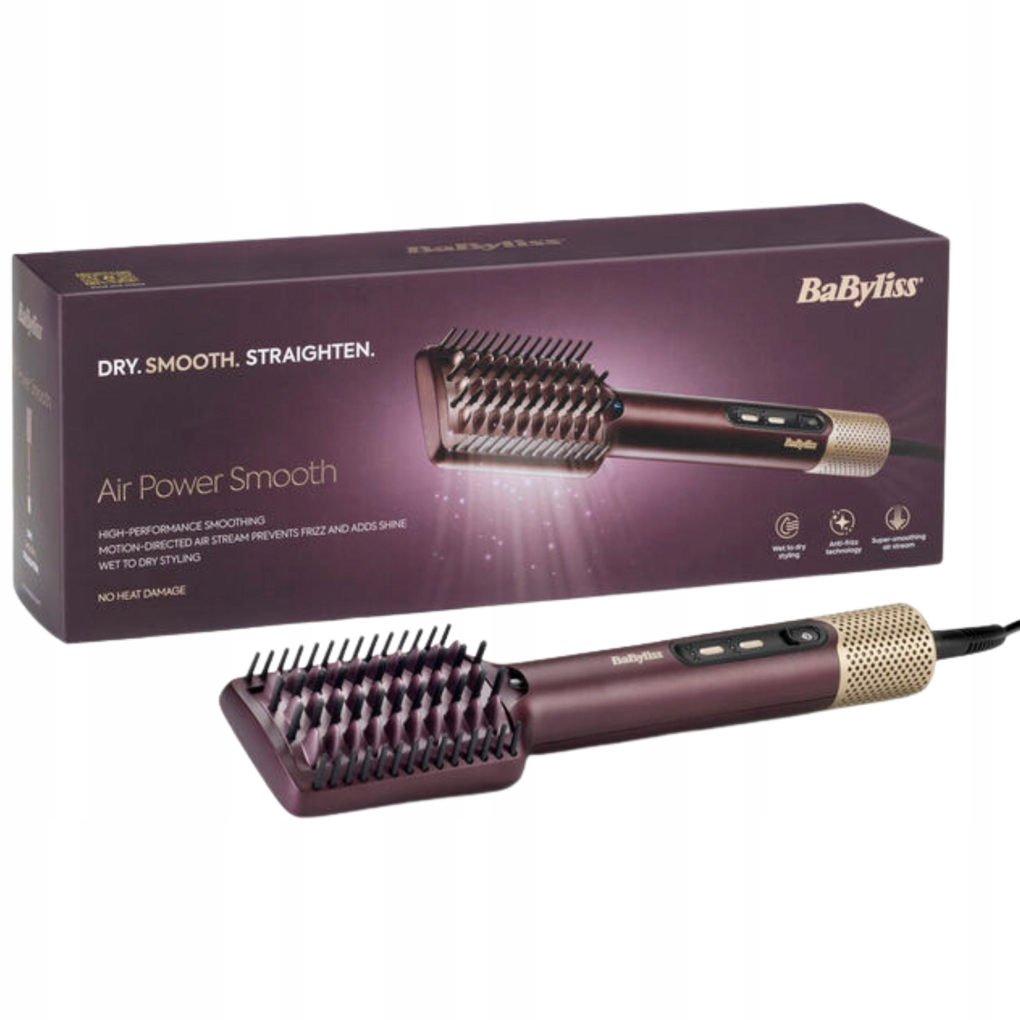 BaByliss AS6400E 900W Jonizacja Zimny nawiew 4 poziomy temperatury