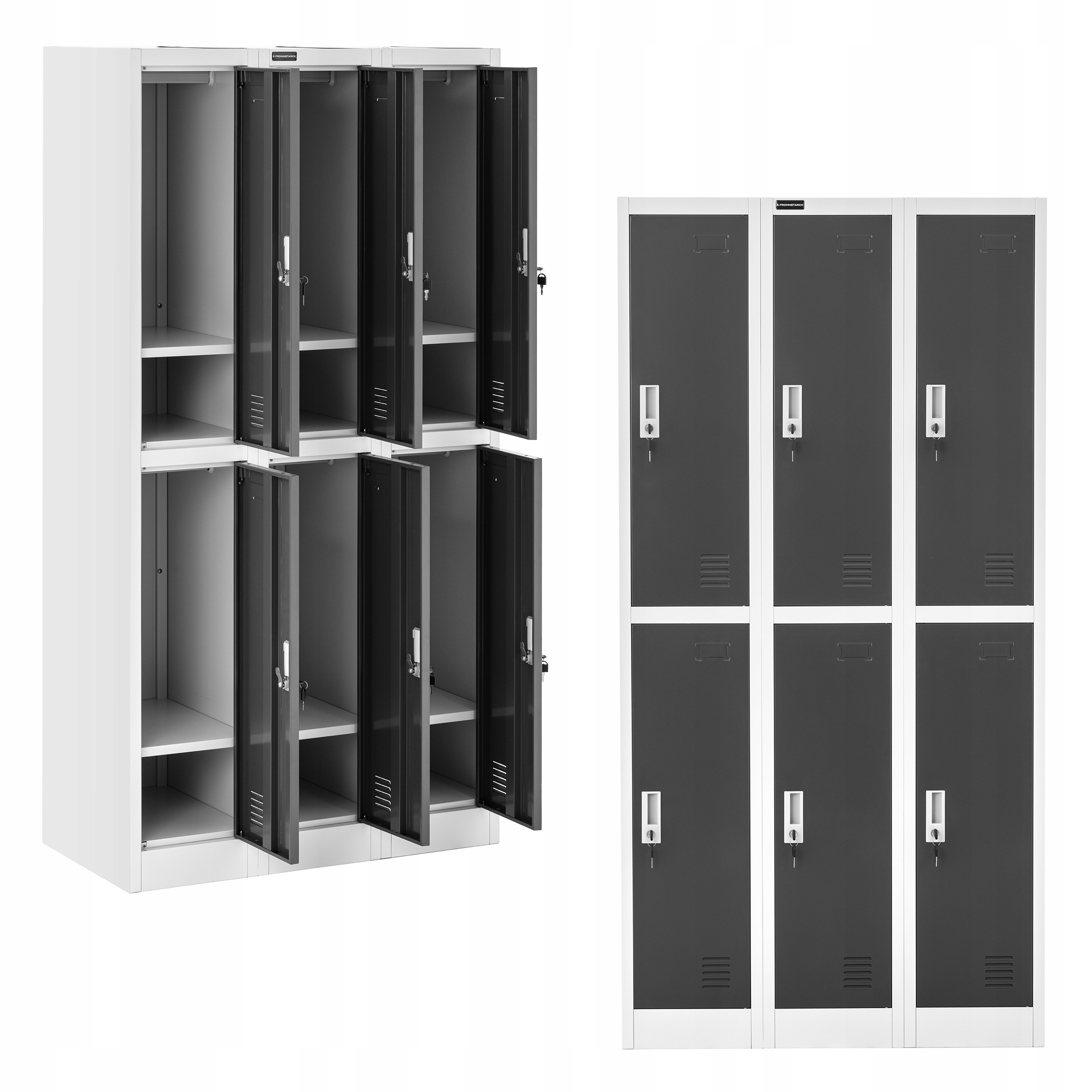 Skříň Bozp na oblečení Fromm & Starck dveře 180 cm x 90 cm