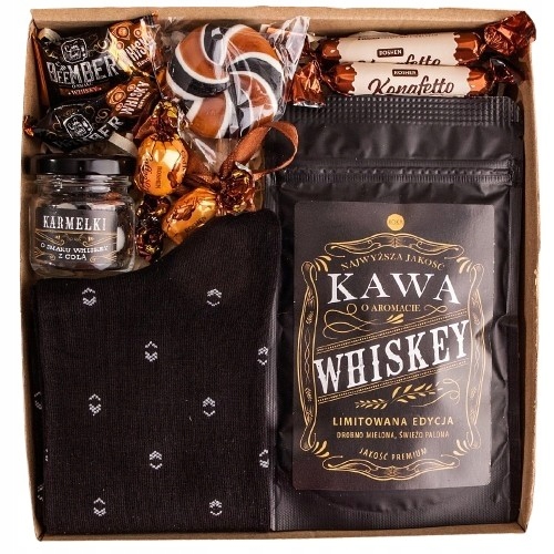 Kosz Prezentowy Zestaw dla mężczyzny taty urodziny 18-99 skarpetki