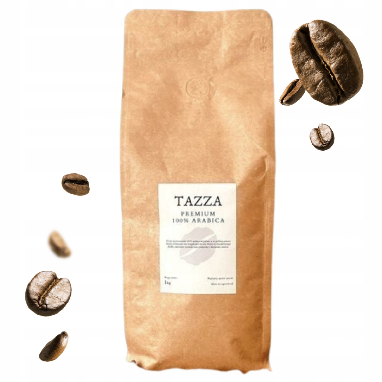 Levně Káva Zrnková Tazza Premium 100% Arabica 1KG
