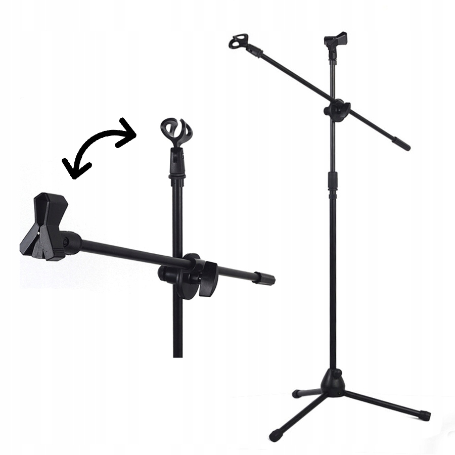 ST11 STATYW MIKROFONOWY STOJAK NA MIKROFON 182cm Marka E-Trade