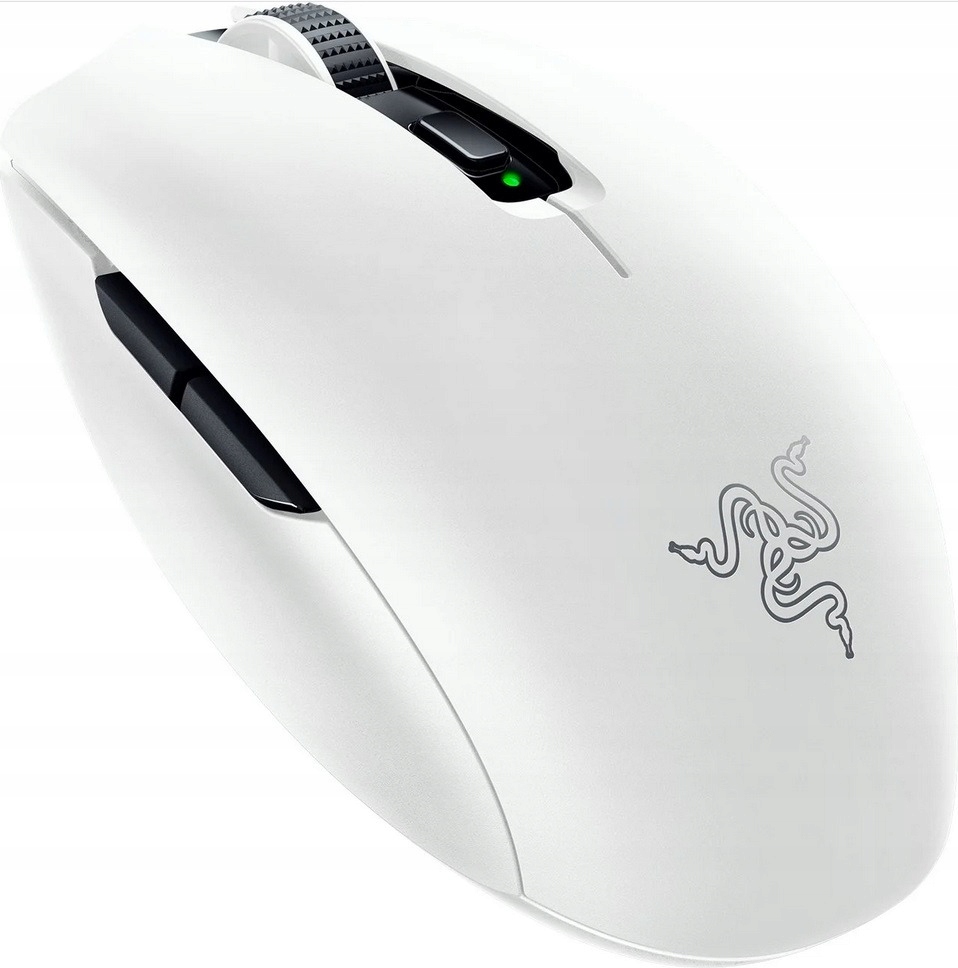Razer Mysz Gamingowa Orochi V2, Bia?a, Bezprzewodowa, 18K DPI — 6